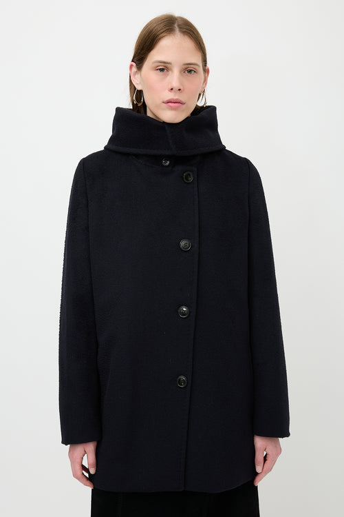 Max Mara Brushed Hooded Jacket