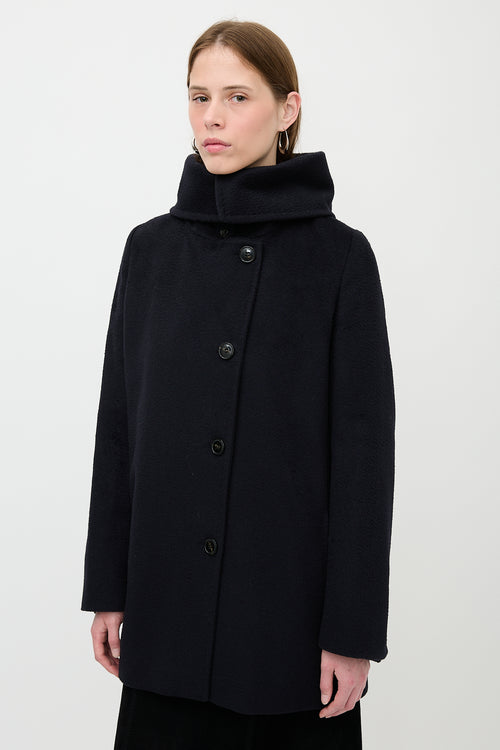 Max Mara Brushed Hooded Jacket