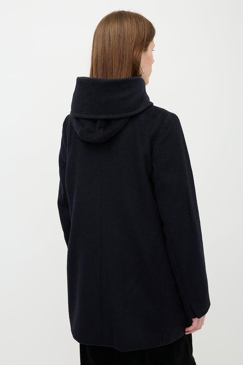 Max Mara Brushed Hooded Jacket