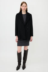 Max Mara Brushed Three Button Jacket