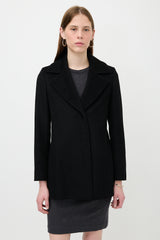 Max Mara Brushed Three Button Jacket
