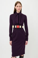 Chanel FW 2007 Wool Jersey Dress