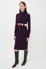 Chanel FW 2007 Wool Jersey Dress
