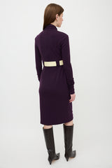 Chanel FW 2007 Wool Jersey Dress