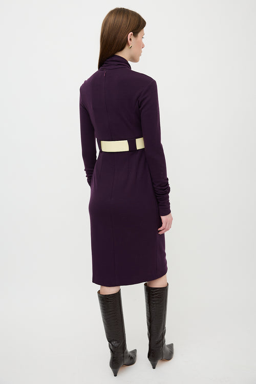 Chanel FW 2007 Wool Jersey Dress