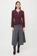 Max Mara Weekend Wool Tweed Jacket
