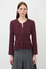 Max Mara Weekend Wool Tweed Jacket