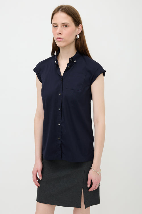 Brunello Cucinelli Cut Out Shirt