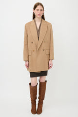 Max Mara Brushed Double Breasted Jacket