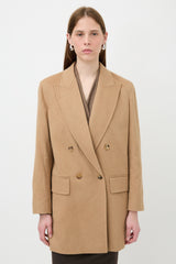 Max Mara Brushed Double Breasted Jacket