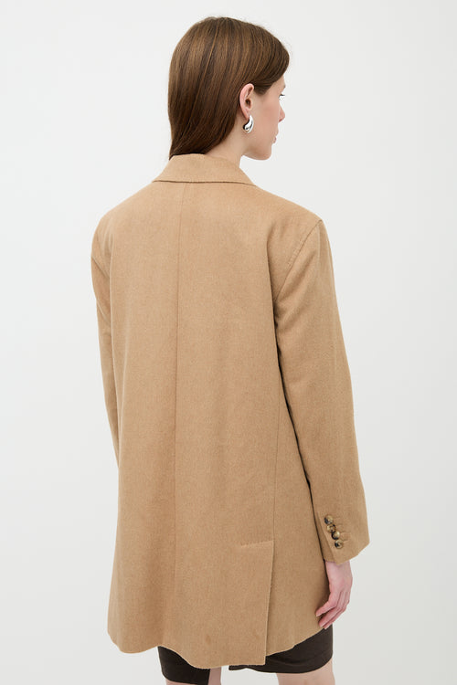 Max Mara Brushed Double Breasted Jacket