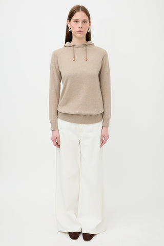 Brunello Cucinelli Cashmere Pullover Hoodie