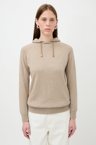 Brunello Cucinelli Cashmere Pullover Hoodie