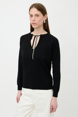 Brunello Cucinelli Monili Collar Sweater