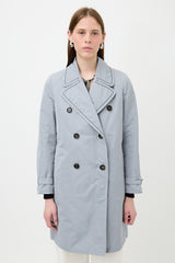 Brunello Cucinelli Monili Double Breasted Coat