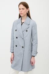 Brunello Cucinelli Monili Double Breasted Coat
