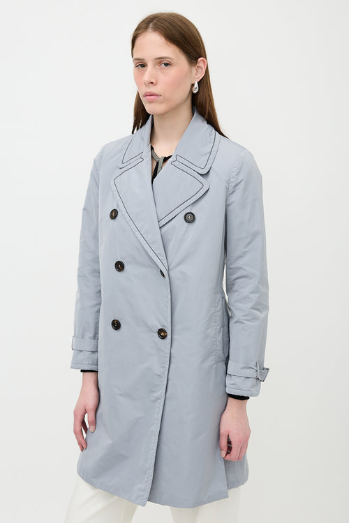 Brunello Cucinelli Monili Double Breasted Coat