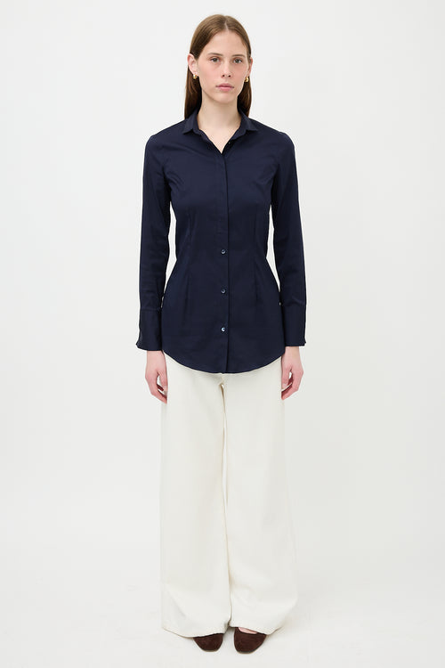 Brunello Cucinelli Fitted Button Up Shirt