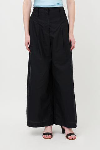 Brunello Cucinelli Pleated Wide Leg Pant