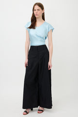 Brunello Cucinelli Pleated Wide Leg Pant