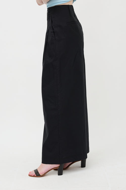 Brunello Cucinelli Pleated Wide Leg Pant