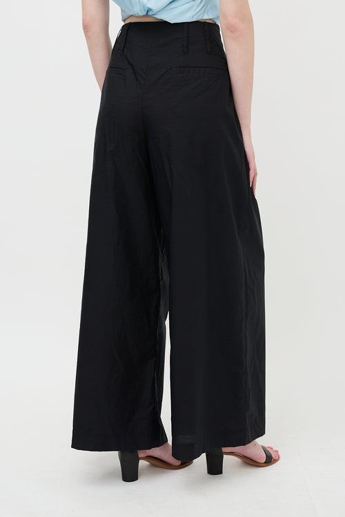 Brunello Cucinelli Pleated Wide Leg Pant