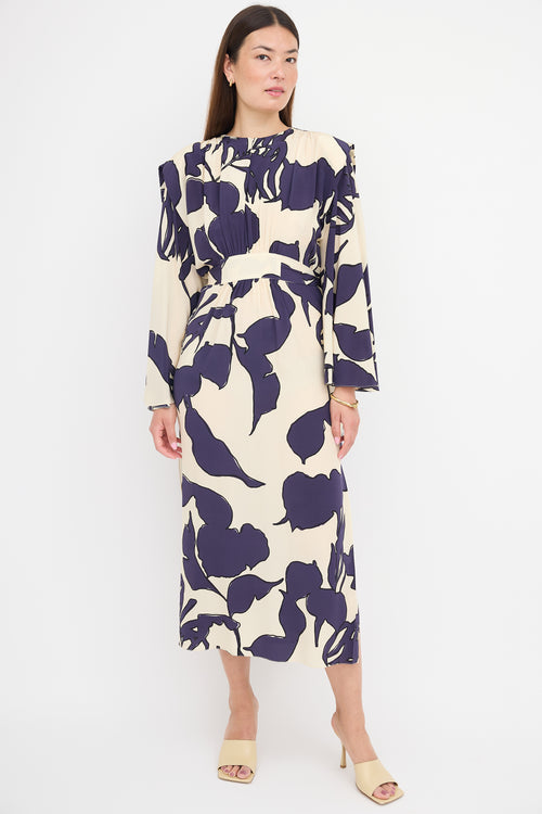 Johanna Ortiz Ancient Tropics Printed Dress