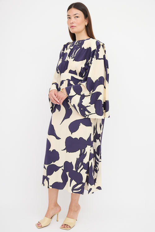 Johanna Ortiz Ancient Tropics Printed Dress