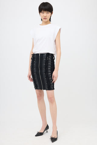 Corset & Zip Skirt