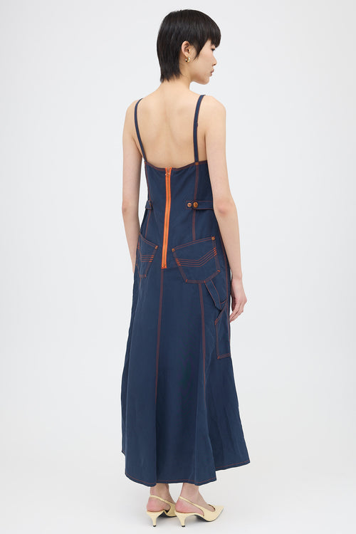 Jean Paul Gaultier 1990s Maxi Utility Dress