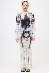 Jean Paul Gaultier Mesh X-Ray Squeletor Dress