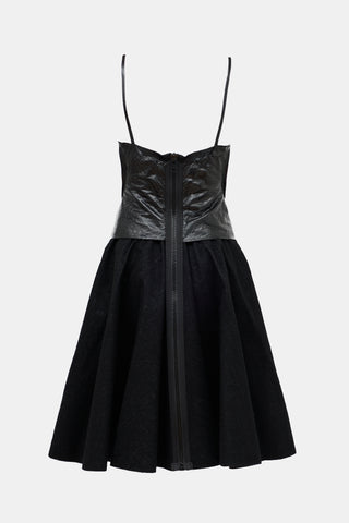 Junya Watanabe FW 2005 Coated Wool Dress