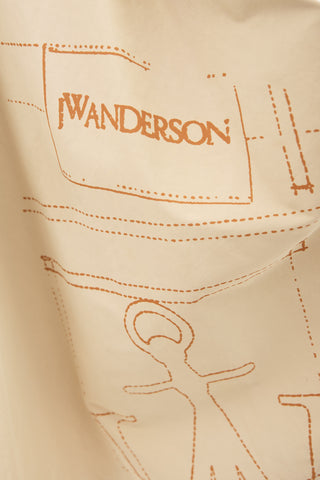 JW Anderson Asymmetrical Logo Dress