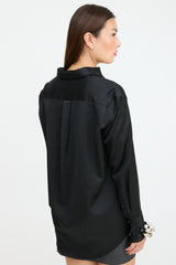 JW Anderson Black & Silver Chain Shirt