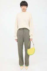 JW Anderson Leather Bumper Moon Bag