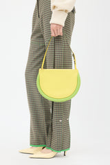 JW Anderson Leather Bumper Moon Bag