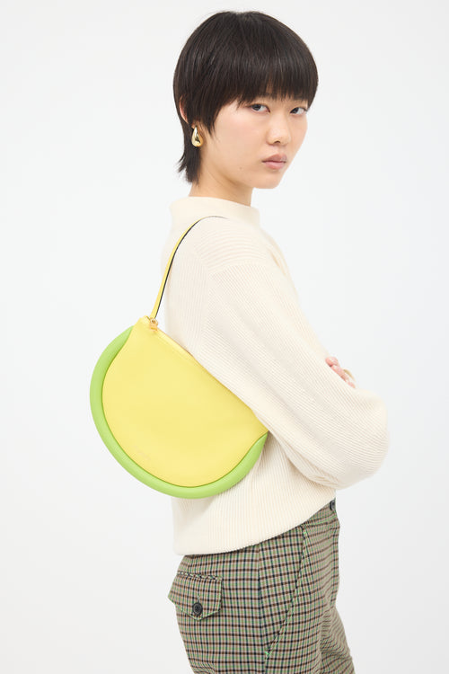 JW Anderson Leather Bumper Moon Bag