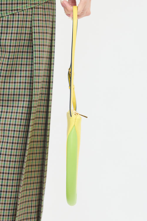 JW Anderson Leather Bumper Moon Bag