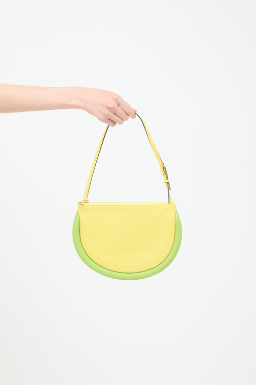 JW Anderson Leather Bumper Moon Bag