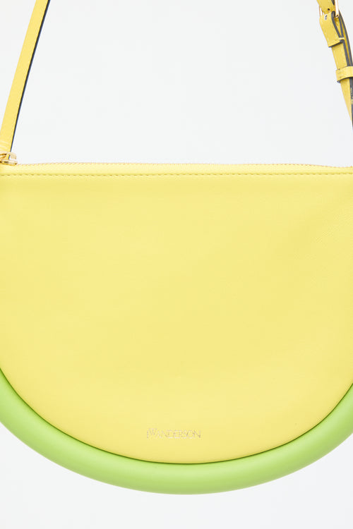 JW Anderson Leather Bumper Moon Bag