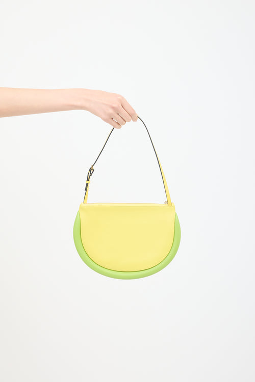 JW Anderson Leather Bumper Moon Bag