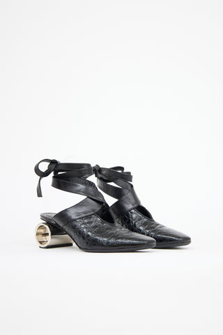 JW Anderson FW 2016 Leather Cylinder Mule