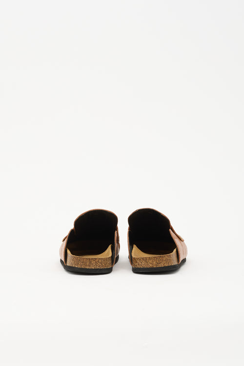 JW Anderson Leather Penny Loafer Mule