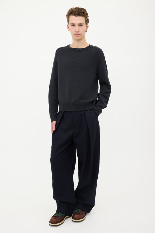 JW Anderson Wool Pleated Trouser