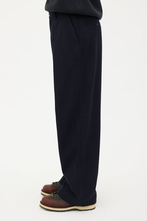 JW Anderson Wool Pleated Trouser