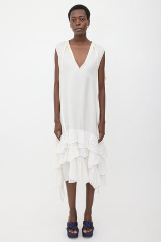 JW Anderson Asymmetrical Hooded Shift Dress