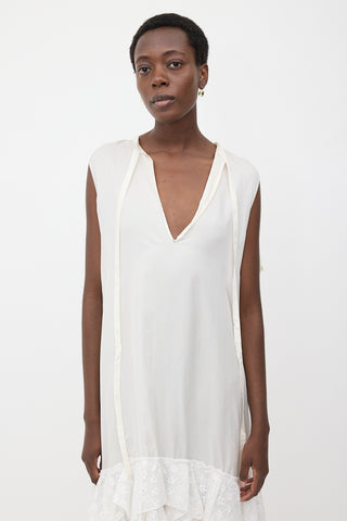JW Anderson Asymmetrical Hooded Shift Dress