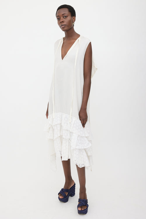 JW Anderson Asymmetrical Hooded Shift Dress
