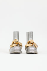 JW Anderson Glitter Rubber Chain Boot
