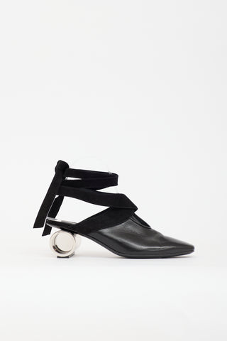 JW Anderson Leather Cylinder Ballet Mule